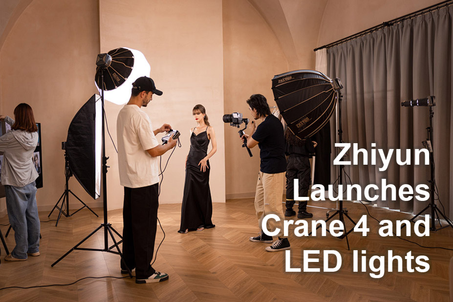 Zhiyun Launches Crane 4 and LED lights