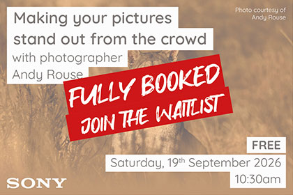 Making your Pics stand out from the crowd; with Andy Rouse