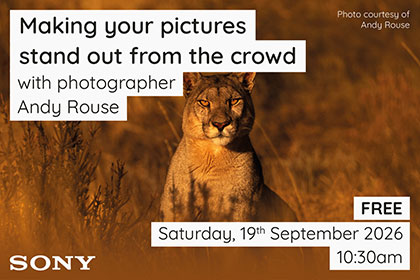 Making your Pics stand out from the crowd; with Andy Rouse