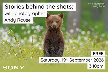 Stories behind the shots; with photographer Andy Rouse