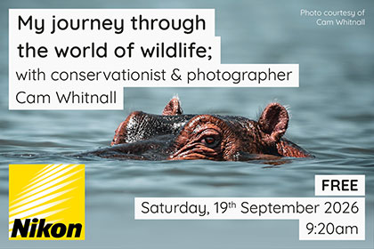My journey through the world of wildlife; with Cam Whitnall
