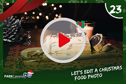 Let's Edit a Christmas Food Photo