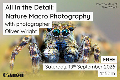 All In the Detail: Nature Macro Photography with Oliver Wright