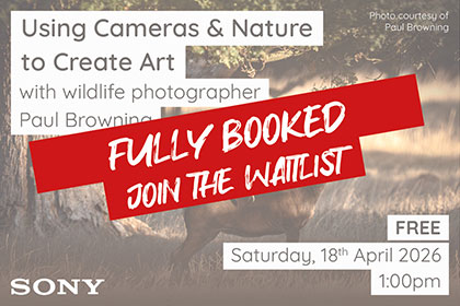 Using Cameras & Nature to Create Art with Paul Browning
