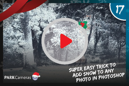 Super Easy Trick to Add Snow to Any Photo in Photoshop