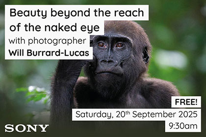 Beauty beyond the reach of the naked eye; with Will Burrard-Lucas
