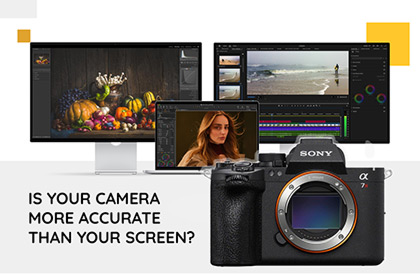 Is Your Camera More Accurate Than Your Screen