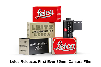 Leica Releases First Ever 35mm Camera Film