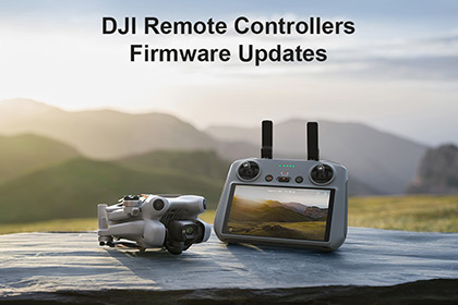 DJI Remote Controllers Firmware Updates