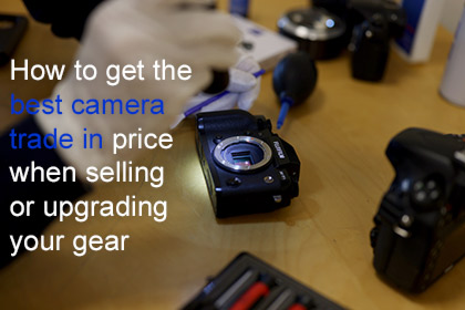 How to get the best camera trade in price