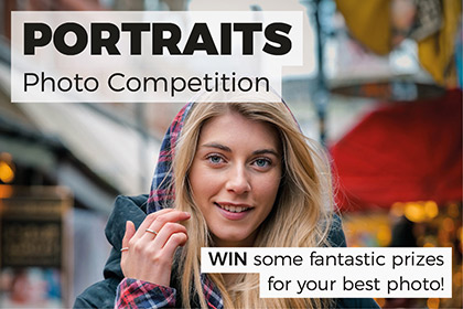 Win some fantastic prizes in our ‘Portraits’ photo competition