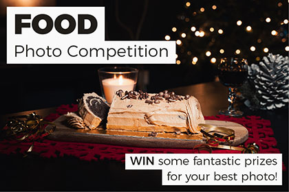 Win Some Fantastic Prizes In Our ‘Food’ Photo Competition