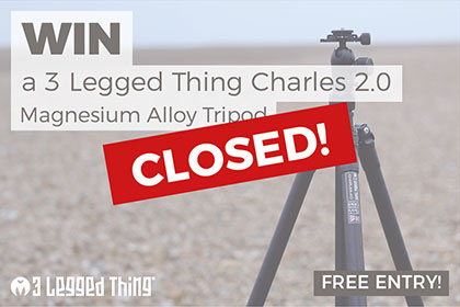 Win a 3 Legged Thing Charles 2.0 Tripod