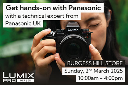 Get hands on with Panasonic in Burgess Hill