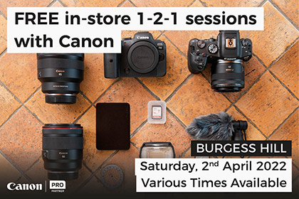 Free In-Store 1-2-1 Sessions