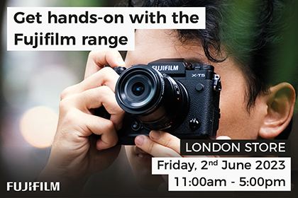 Get hands on with Fujifilm in London