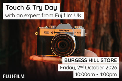 Fujifilm Touch and Try Day: Burgess Hill