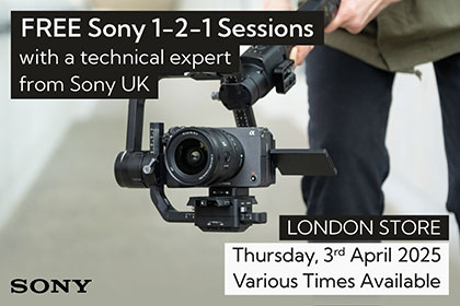 Free instore 1-2-1 sessions with Sony UK: London