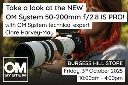Take a look at the NEW OM System 50-200mm f/2.8 IS PRO: Burgess Hill