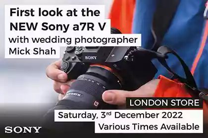 First look at the Sony a7R V with wedding photographer Mick Shah