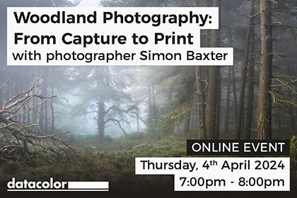 Woodland Photography – from capture to print – with Simon Baxter