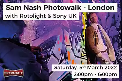 Sam Nash Photowalk - London - with Rotolight & Sony UK