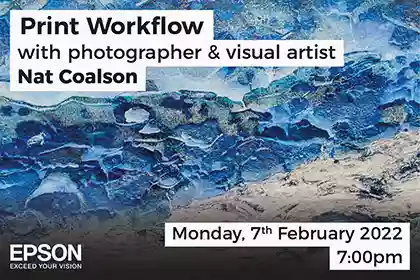 Print workflow with photographer and visual artist Nat Coalson