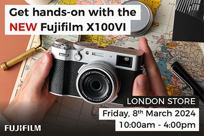 Get hands on with the Fujifilm X100VI in London