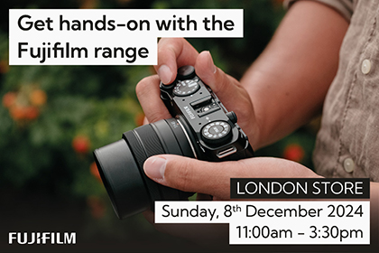 Get hands on with Fujifilm in London