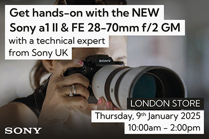 Get hands-on with the NEW Sony a1 II and FE 28-70mm f2 GM