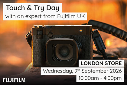 Fujifilm Touch and Try Day: London