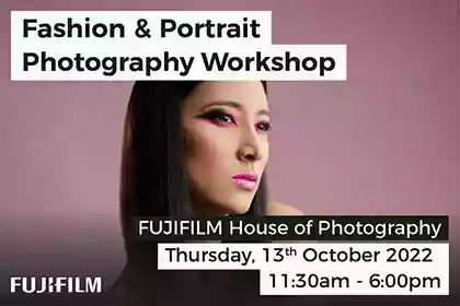 Fashion and Portrait Photography Workshop with Wayne Johns and Fujifilm