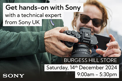 Get hands on with Sony in Burgess Hill