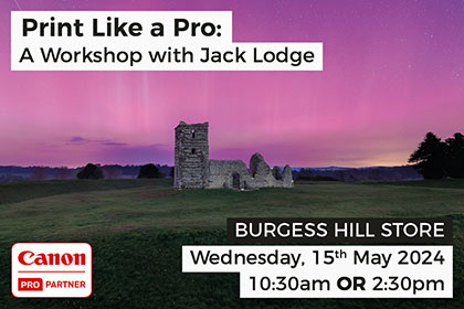 Print Like a Pro: A Workshop with Jack Lodge
