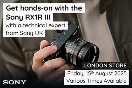 Get hands-on with the Sony RX1R III in London