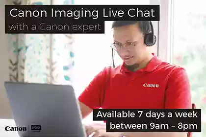 Canon Imaging Live Chat