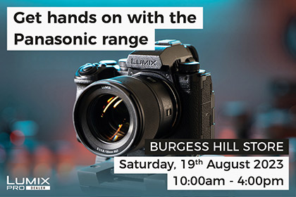 Get hands-on with Panasonic in Burgess Hill