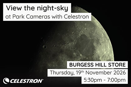 View the night-sky at Park Cameras