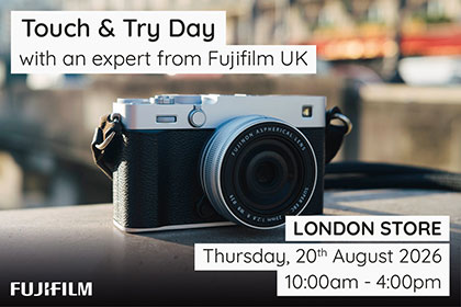 Fujifilm Touch and Try Day: London