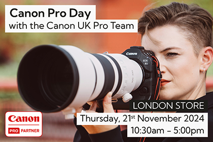 Canon Pro Day - London