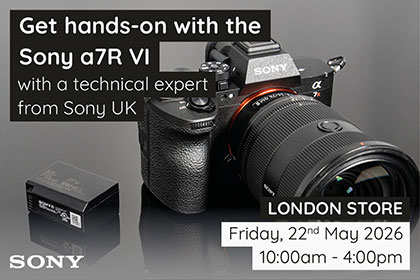Get hands-on with the Sony a7R VI in London