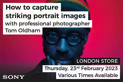 How to capture striking portrait images with Tom Oldham
