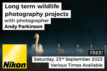 Long term wildlife photography projects with Andy Parkinson