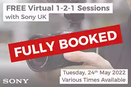 Free Virtual 1-2-1 sessions with Sony UK