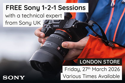 Free instore 1-2-1 sessions with Sony UK: London