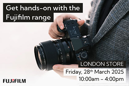 Get hands on with Fujifilm in London