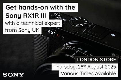 Get hands-on with the Sony RX1R III in London