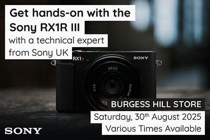 Get hands-on with the Sony RX1R III in Burgess Hill
