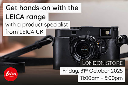 Get hands on with Leica in London