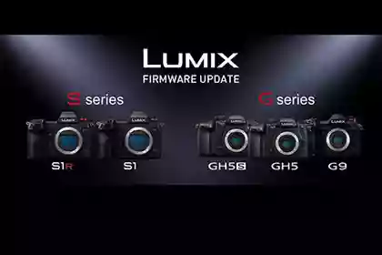 Panasonic Lumix S and G camera firmware updates